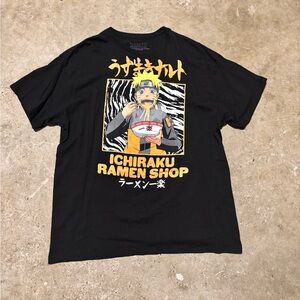 Naruto Black Graphic T-Shirt